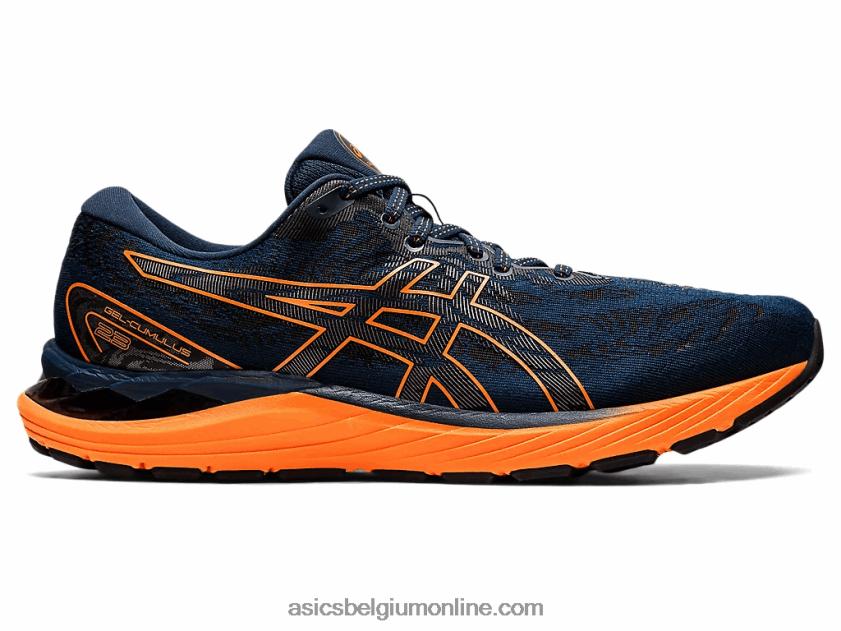 gel-cumulus 23 V6HXR21590 frans blauw/schokkend oranje Asics