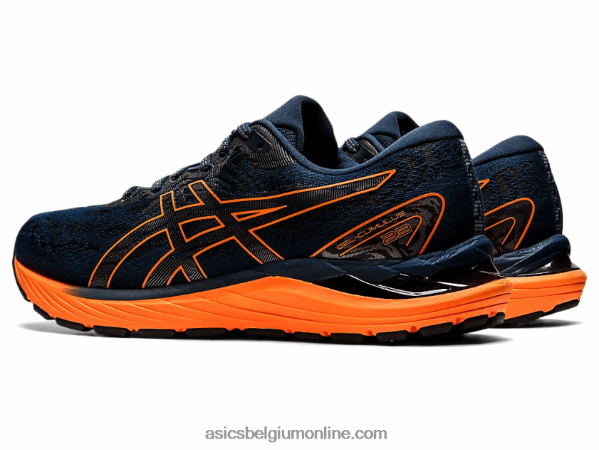 gel-cumulus 23 V6HXR21590 frans blauw/schokkend oranje Asics