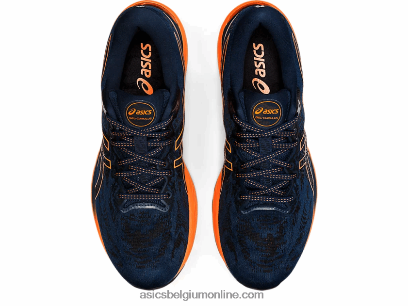 gel-cumulus 23 V6HXR21590 frans blauw/schokkend oranje Asics
