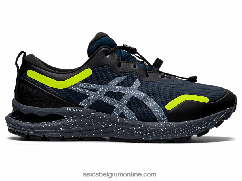 gel-cumulus 23 priem V6HXR21631 frans blauw/veiligheidsgeel Asics