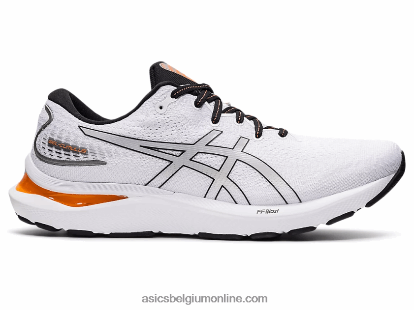 gel-cumulus 24 V6HXR21312 wit/piemonte grijs Asics