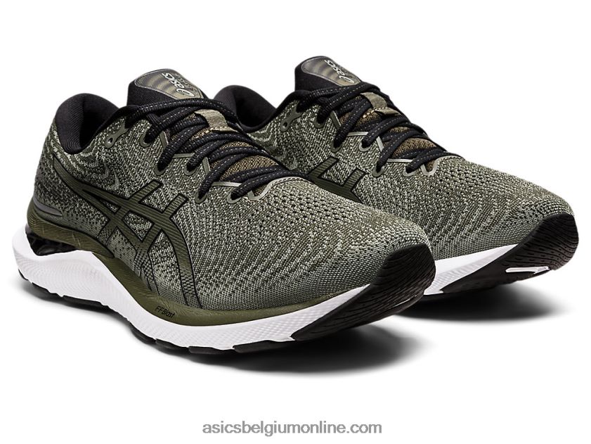 gel-cumulus 24 V6HXR21314 olijf canvas/zwart Asics