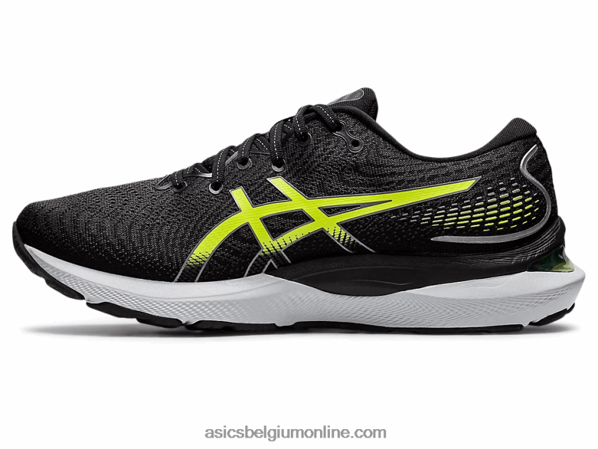 gel-cumulus 24 V6HXR21316 zwart/gevarengroen Asics