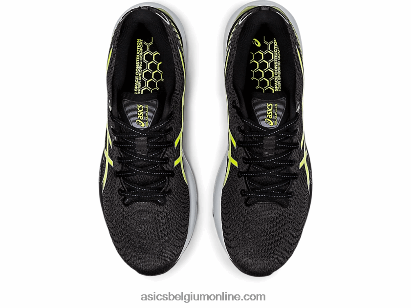 gel-cumulus 24 V6HXR21316 zwart/gevarengroen Asics