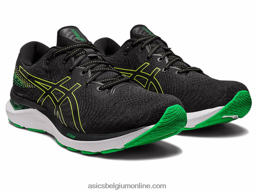gel-cumulus 24 V6HXR2422 zwarte/limoenschil Asics