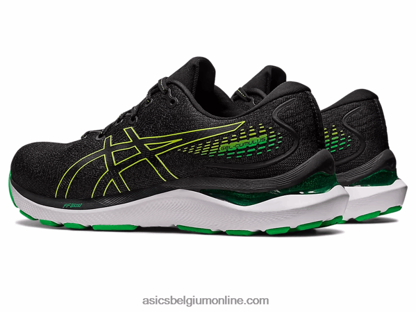 gel-cumulus 24 V6HXR2422 zwarte/limoenschil Asics