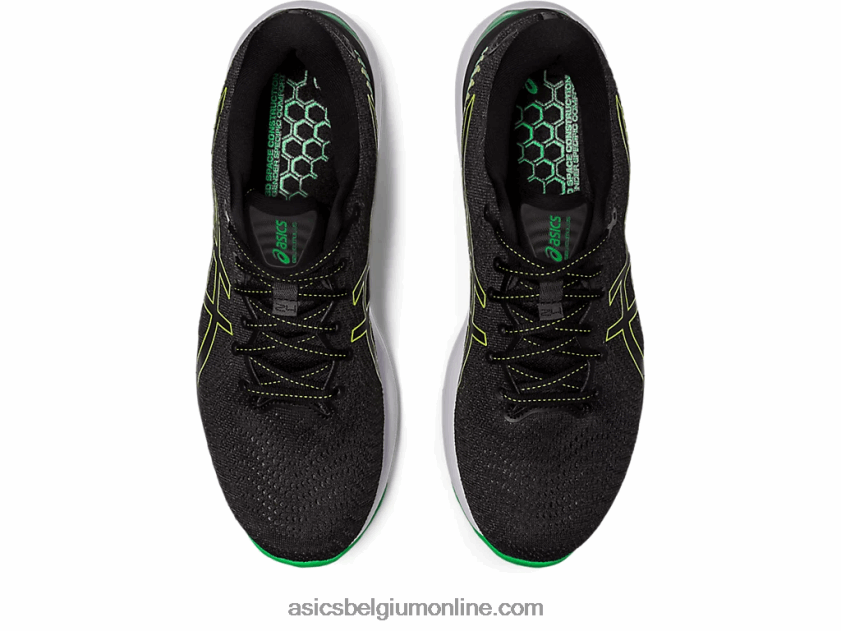 gel-cumulus 24 V6HXR2422 zwarte/limoenschil Asics