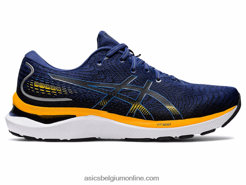 gel-cumulus 24 V6HXR2824 diepe oceaan/barnsteen Asics