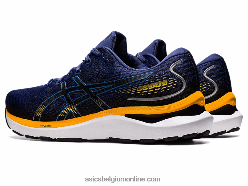 gel-cumulus 24 V6HXR2824 diepe oceaan/barnsteen Asics