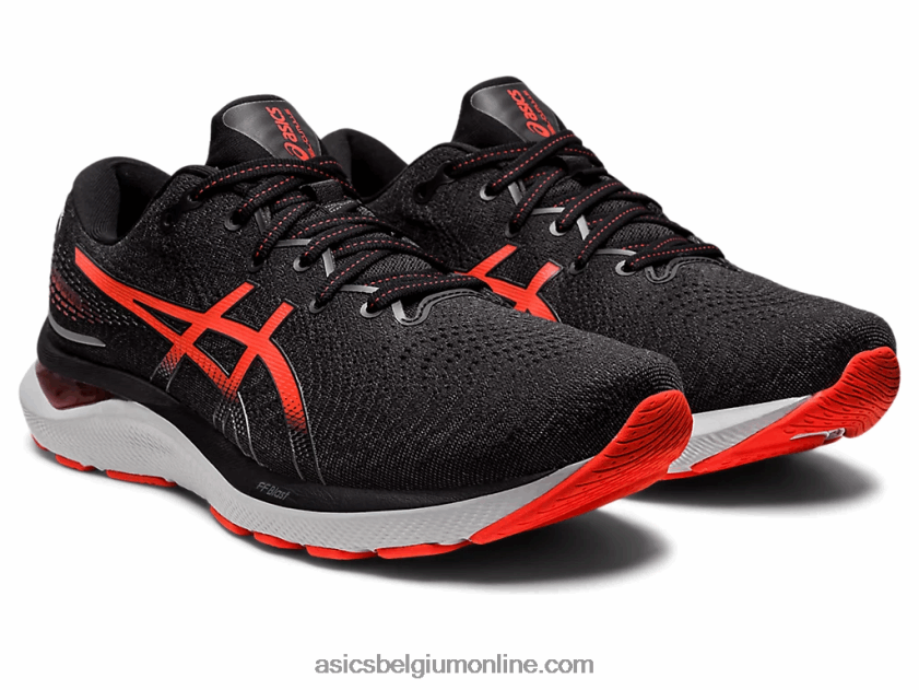 gel-cumulus 24 V6HXR2919 zwarte/cherrytomaat Asics