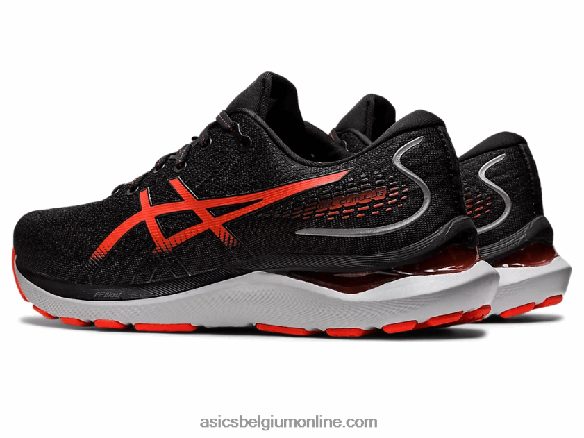 gel-cumulus 24 V6HXR2919 zwarte/cherrytomaat Asics