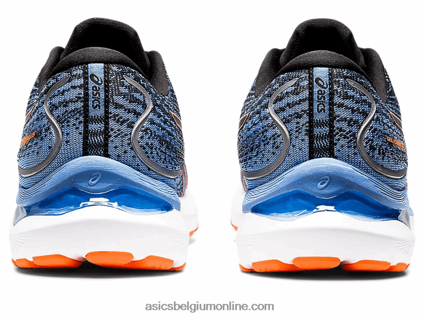 gel-cumulus 24 extra breed V6HXR2652 zwart/schokkend oranje Asics