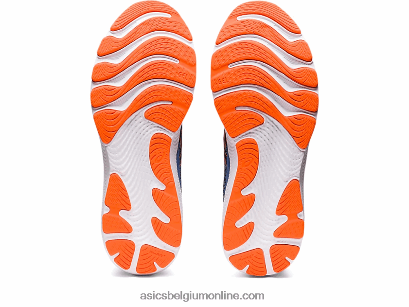 gel-cumulus 24 extra breed V6HXR2652 zwart/schokkend oranje Asics