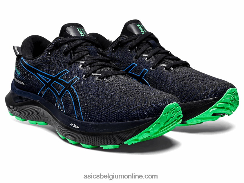 gel cumulus 24 gtx V6HXR2589 zwart/blauwe kust Asics