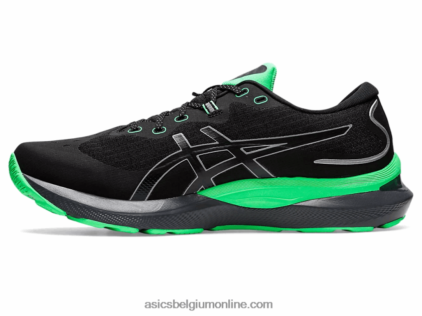 gel-cumulus 24 lite-show V6HXR2699 zwart/nieuw blad Asics