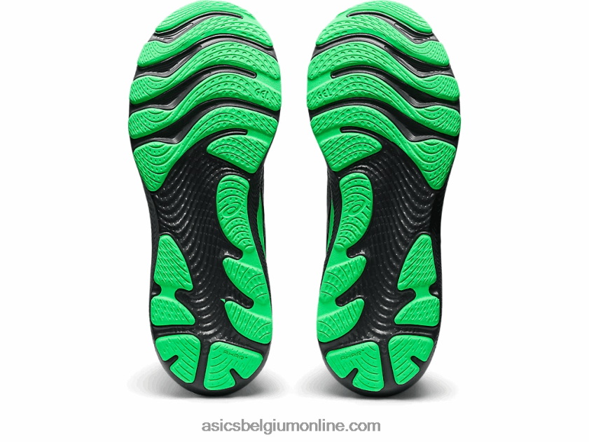 gel-cumulus 24 lite-show V6HXR2699 zwart/nieuw blad Asics