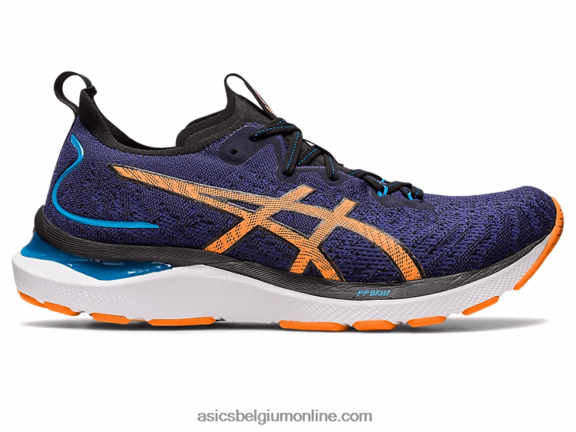 gel-cumulus 24 mk V6HXR2632 indigo blauw/zon perzik Asics