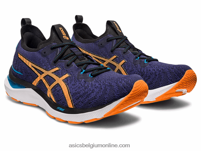 gel-cumulus 24 mk V6HXR2632 indigo blauw/zon perzik Asics