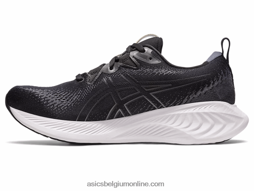 gel-cumulus 25 extra breed V6HXR2100 zwart/draagtas grijs Asics