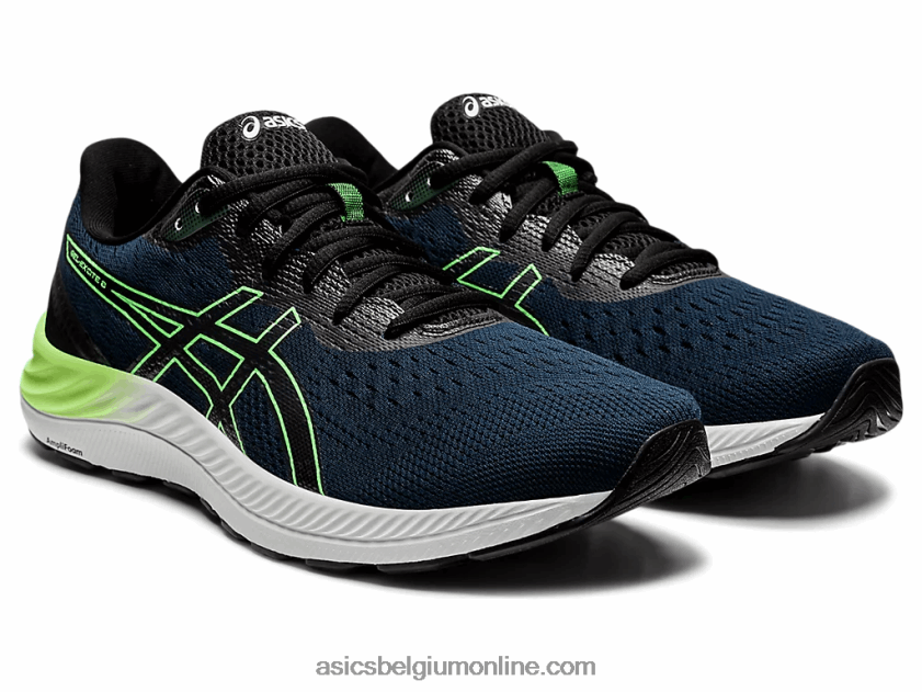 gel-excite 8 V6HXR21663 frans blauw/licht limoen Asics