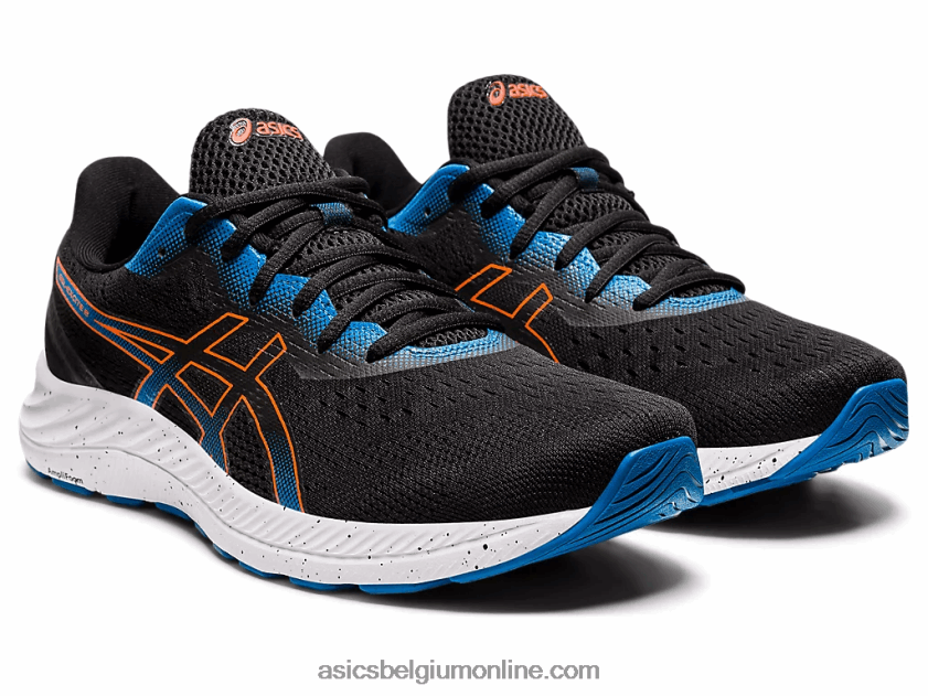 gel-excite 8 V6HXR21938 zwart/goudsbloem oranje Asics