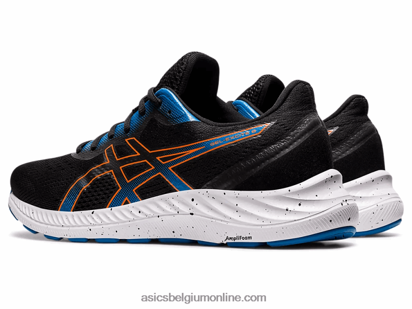 gel-excite 8 V6HXR21938 zwart/goudsbloem oranje Asics