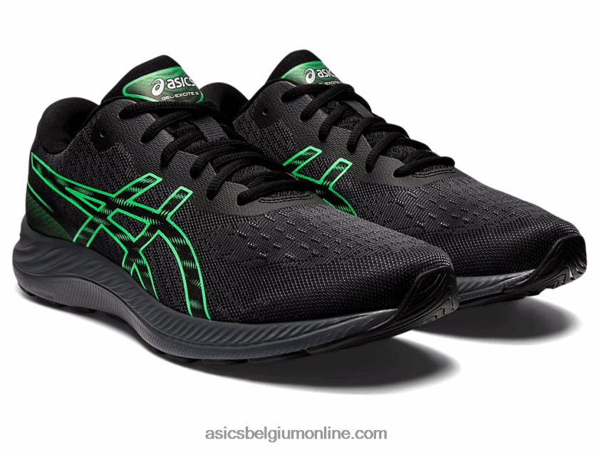 gel-excite 9 V6HXR2723 zwart/nieuw blad Asics