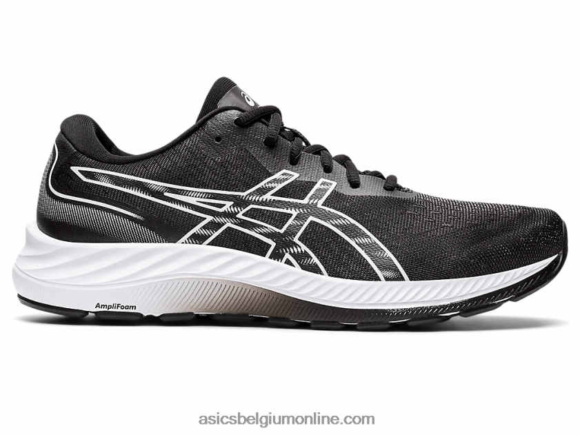 gel-excite 9 extra breed V6HXR21411 zwart wit Asics
