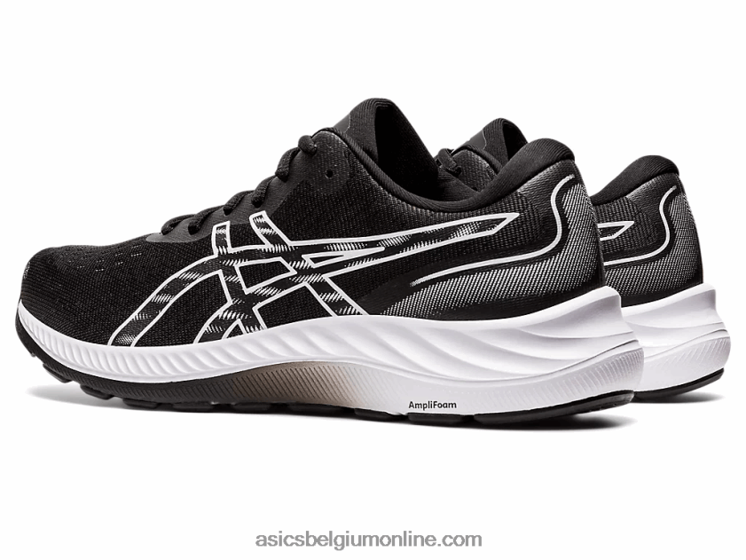 gel-excite 9 extra breed V6HXR21411 zwart wit Asics