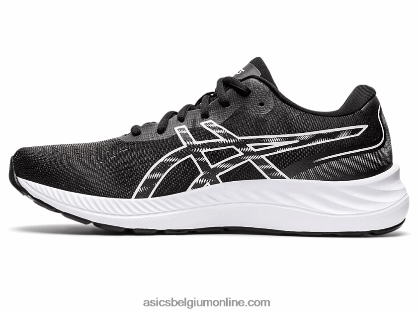 gel-excite 9 extra breed V6HXR21411 zwart wit Asics