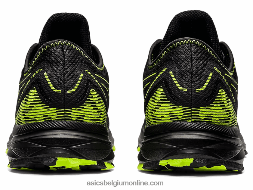 gel-excite parcours V6HXR21582 zwart/gevarengroen Asics