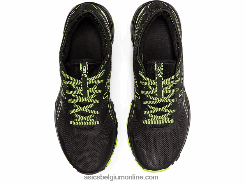 gel-excite parcours V6HXR21582 zwart/gevarengroen Asics