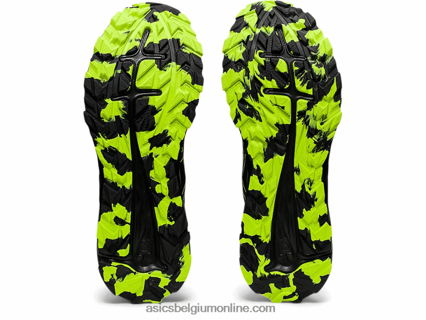 gel-excite parcours V6HXR21582 zwart/gevarengroen Asics