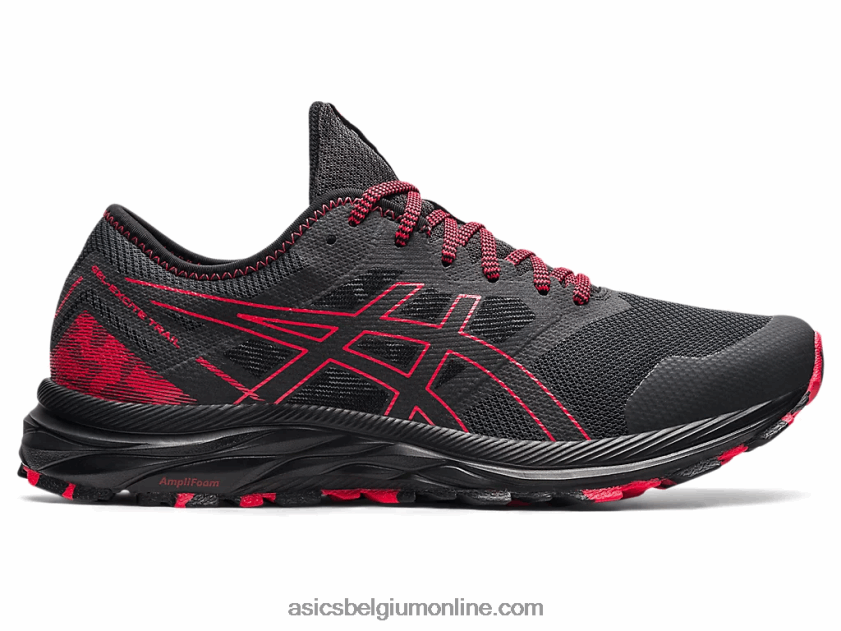 gel-excite parcours V6HXR21734 grafietgrijs/elektrisch rood Asics