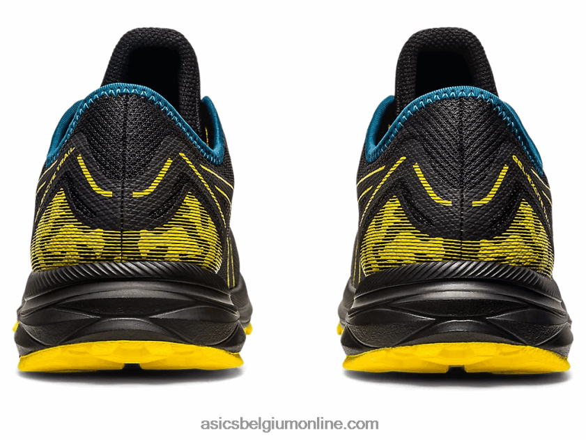 gel-excite parcours V6HXR2353 zwart/goudgeel Asics