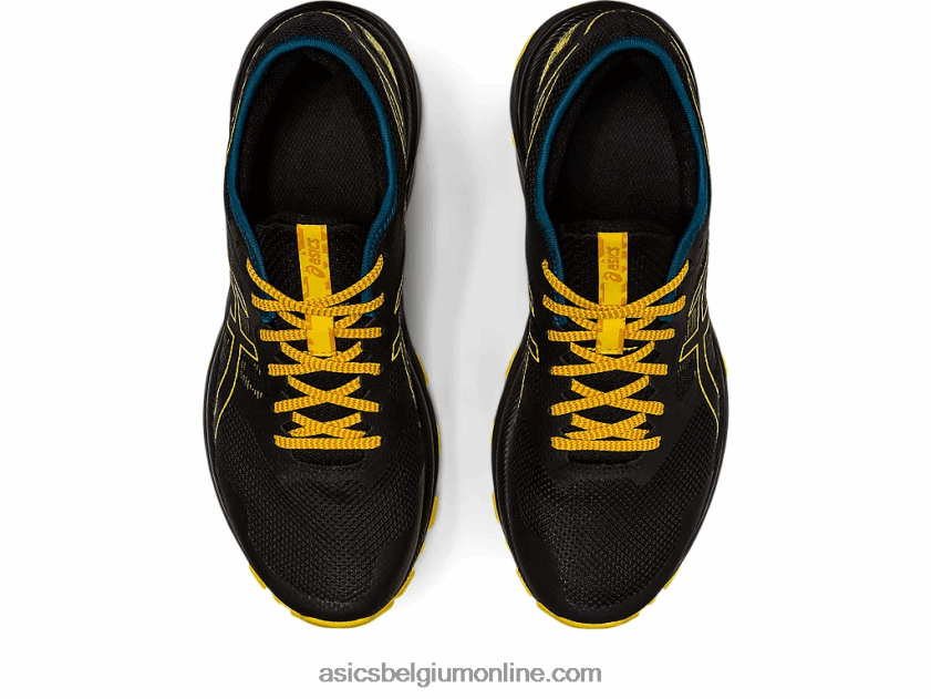 gel-excite parcours V6HXR2353 zwart/goudgeel Asics