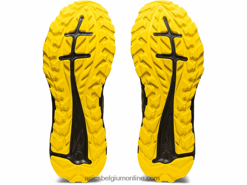 gel-excite parcours V6HXR2353 zwart/goudgeel Asics