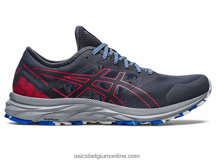 gel-excite parcours V6HXR2357 bagagedrager grijs/elektrisch rood Asics