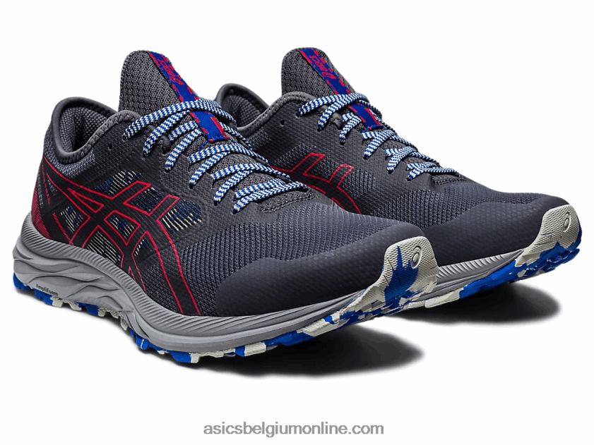 gel-excite parcours V6HXR2357 bagagedrager grijs/elektrisch rood Asics