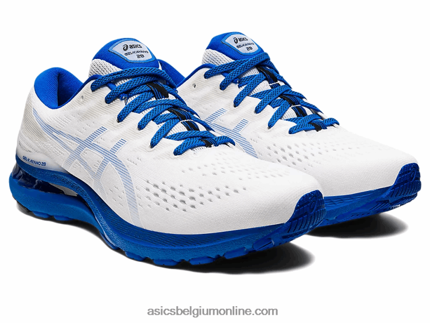 gel-kayano 28 V6HXR21199 wit/tonijnblauw Asics