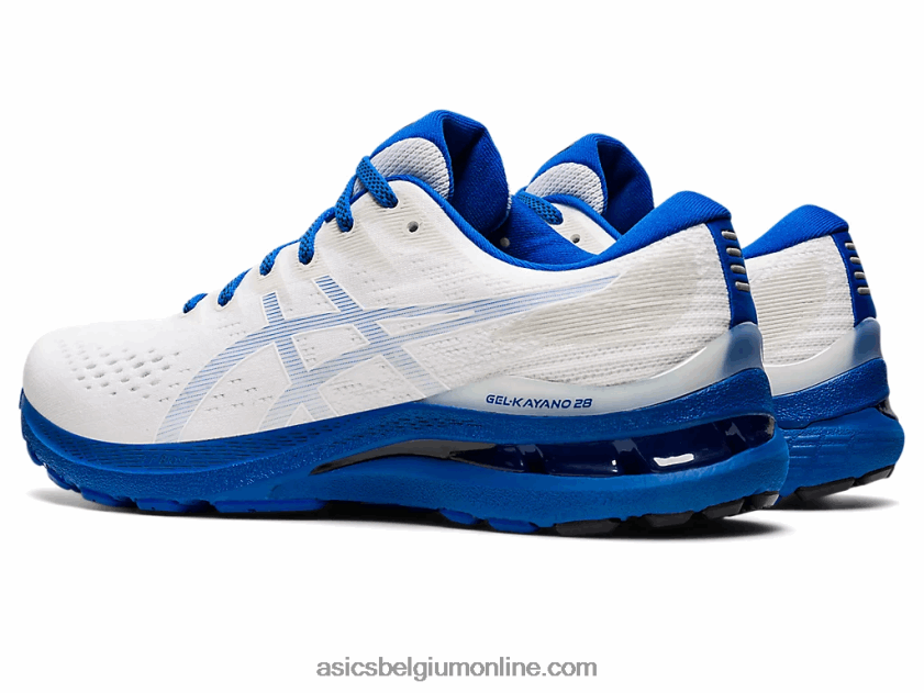 gel-kayano 28 V6HXR21199 wit/tonijnblauw Asics