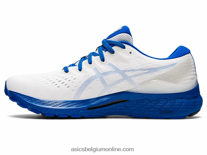 gel-kayano 28 V6HXR21199 wit/tonijnblauw Asics