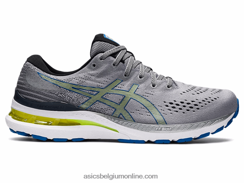 gel-kayano 28 V6HXR21548 plaat rock/hazard groen Asics