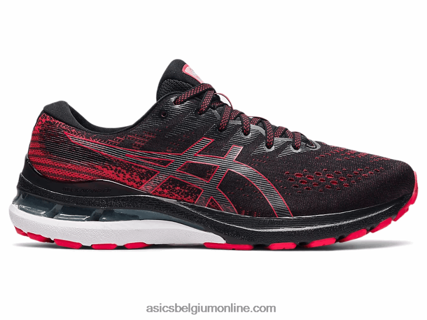 gel-kayano 28 V6HXR21878 zwart/elektrisch rood Asics