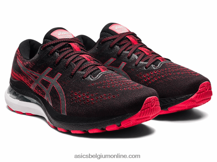 gel-kayano 28 V6HXR21878 zwart/elektrisch rood Asics