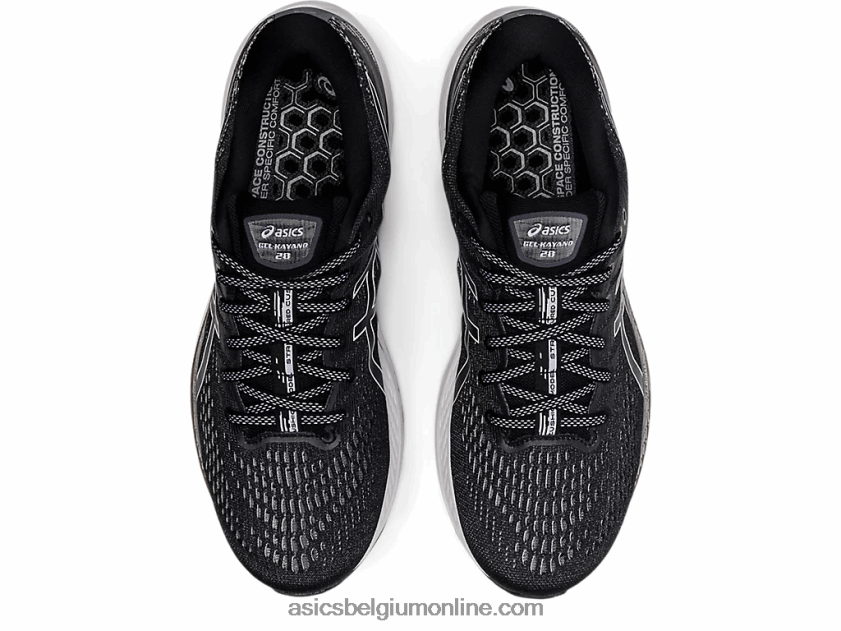 gel-kayano 28 V6HXR21879 zwart wit Asics