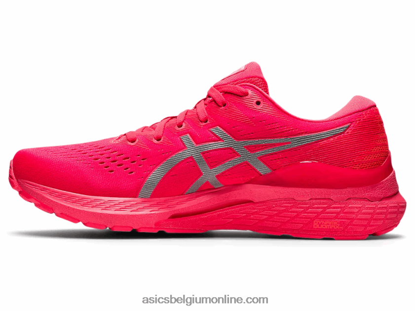 gel-kayano 28 lite-show V6HXR21458 lite show/flitser rood Asics