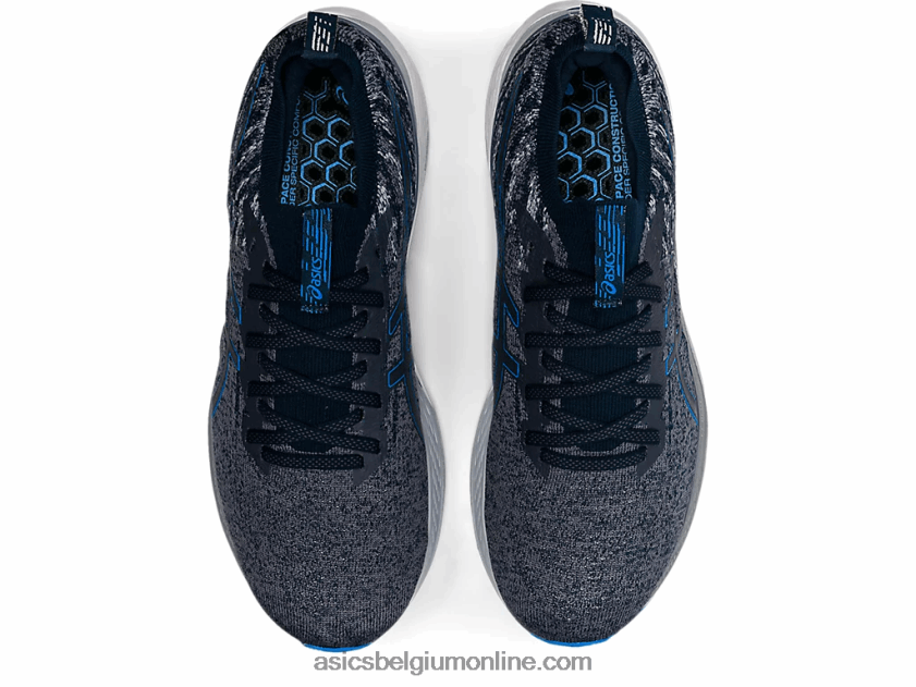 gel-kayano 28 mk V6HXR21642 bagagedrager grijs/elektrisch blauw Asics