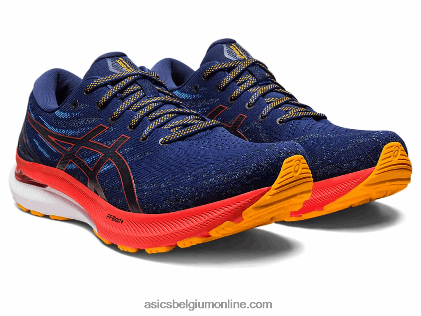 gel-kayano 29 V6HXR21175 diepe oceaan/cherrytomaat Asics