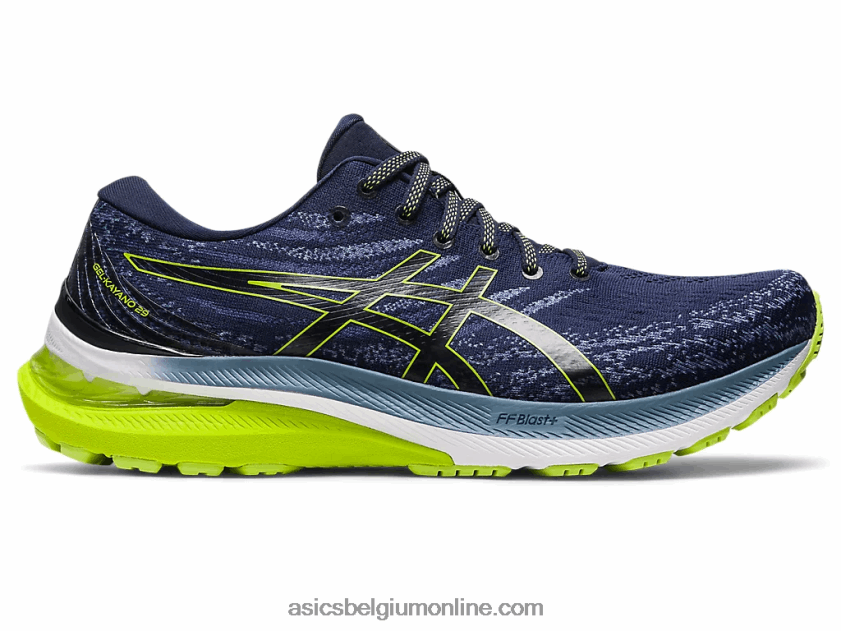 gel-kayano 29 V6HXR2159 middernacht/limoenschil Asics